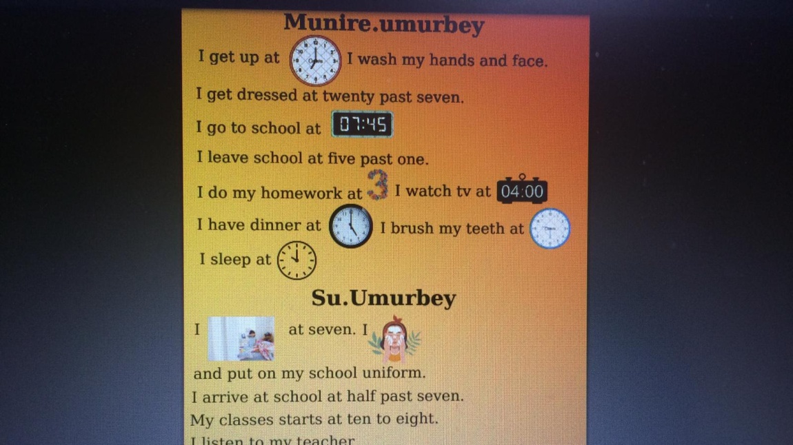 THE STUDENTS OF UMURBEY SECONDARY SCHOOL ARE PREPARING THE JANUARY JOURNAL